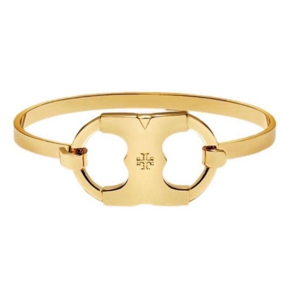 🆕 Tory Burch Authentic Gold Gemini Link ID Bracelet - Picture 8 of 11